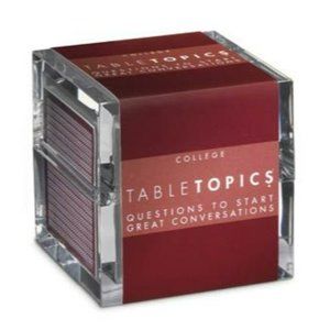 TABLE TOPICS CUBE - COLLEGE‎